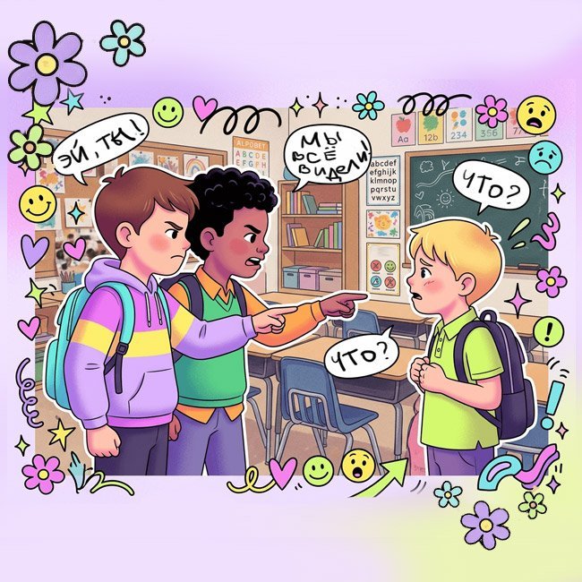 Как реагировать на ложные обвинения или провокации в школе и вне ее