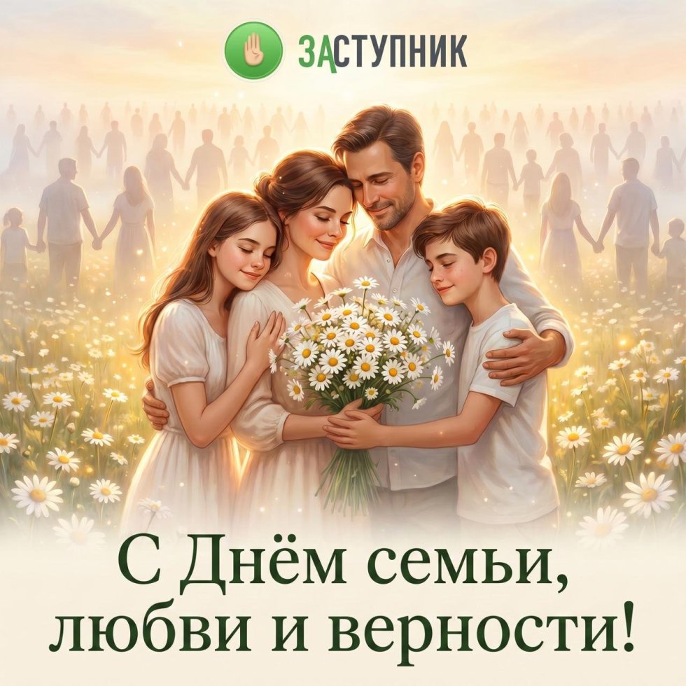 8 июля — День семьи, любви и верности ❤️